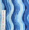 blaue Streifen in Wellen
