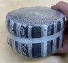 Jelly Roll 2,5"-Strips shwarz-grau-weiß